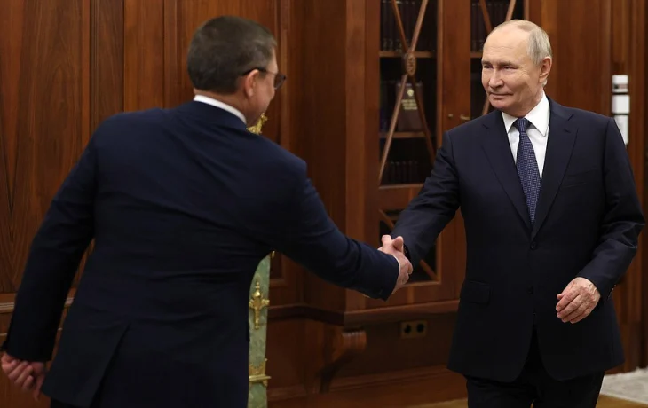 Путин провел встречу с секретарем Генсовета партии &laquo;Единая Россия&raquo;