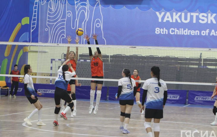 Сборная Амгинского улуса стала победителем первой лиги чемпионата Якутии по волейболу