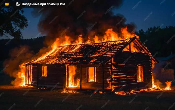 Житель Якутии облил бензином и поджог магазин