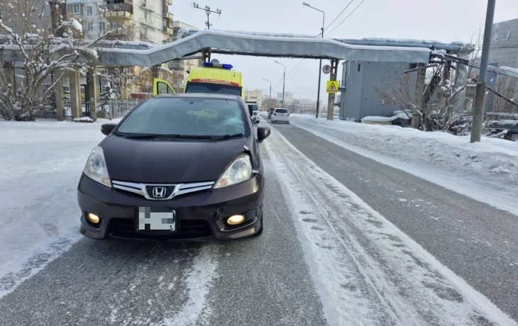 Два человека пострадали в ДТП в Якутске за сутки