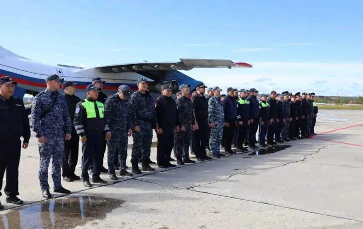 Сводный отряд полиции Якутии отправился на Северный Кавказ