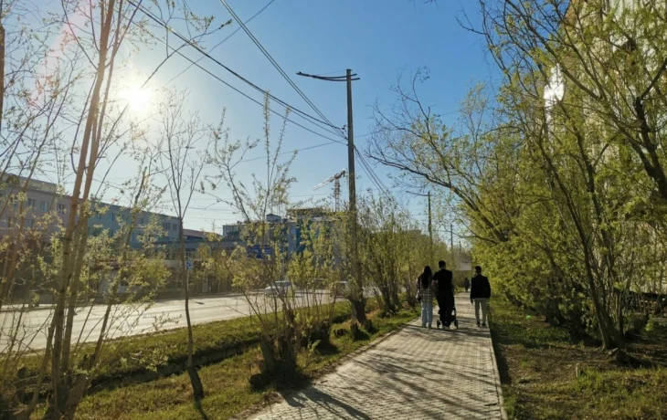 Будет теплее, чем вчера: погода в Якутске 27 мая