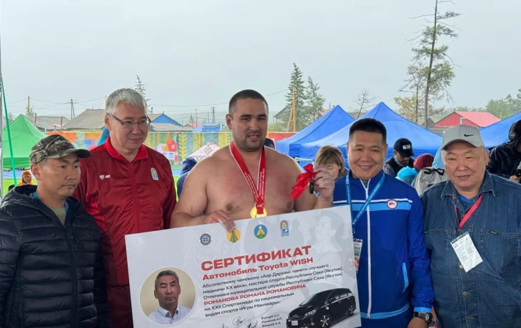 Эрчим Баппагай &mdash; абсолютный чемпион Игр Манчаары-2025 и обладатель суперприза