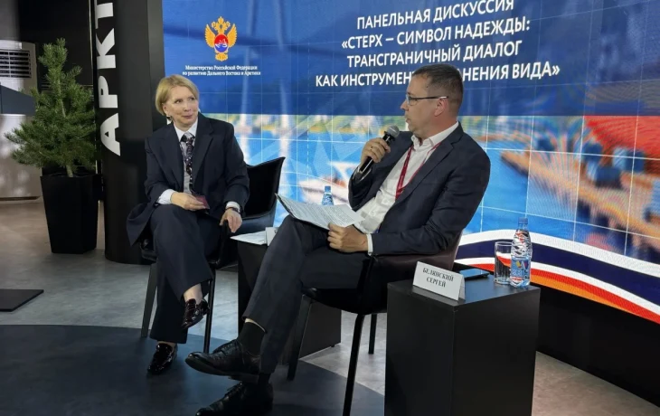 Нордголд во Владивостоке рассказал о роли бизнеса в спасении стерха
