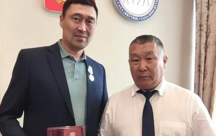 Курсант программы &laquo;Якутия &ndash; Земля Героев&raquo; удостоин медали &laquo;За отвагу&raquo;