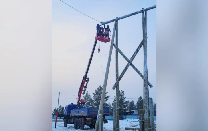 Энергетики ЗЭС повышают надежность электроснабжения в Вилюйском районе