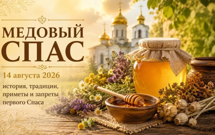 Медовый Спас в 2026 году: история праздника, приметы и традиции