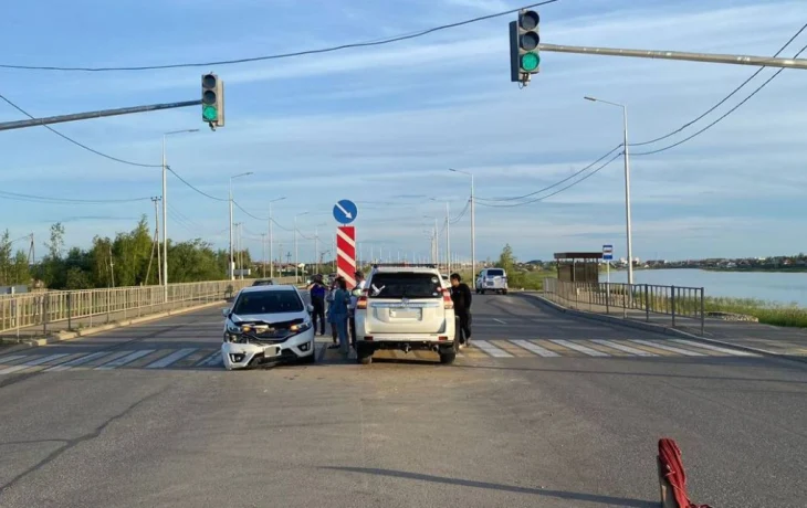 В Якутске водитель автомобиля пострадал в ДТП