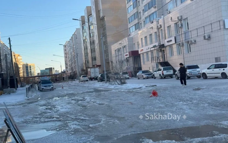 В Якутске участились прорывы канализации