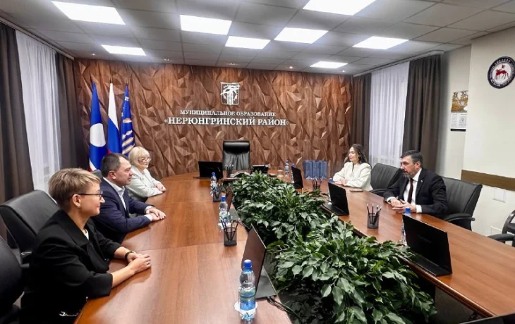 Делегация Шахтерского муниципального округа ДНР приехала поздравить Нерюнгринский район с юбилеем