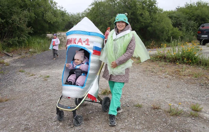 Коляска-космический корабль победила в конкурсе памяти Натальи Кемлиль в Нижнеколымском районе