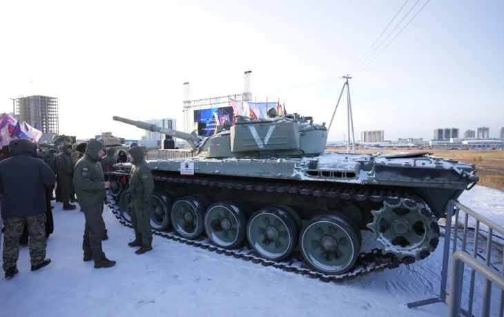 В Якутске открыли экспозицию трофейной техники НАТО