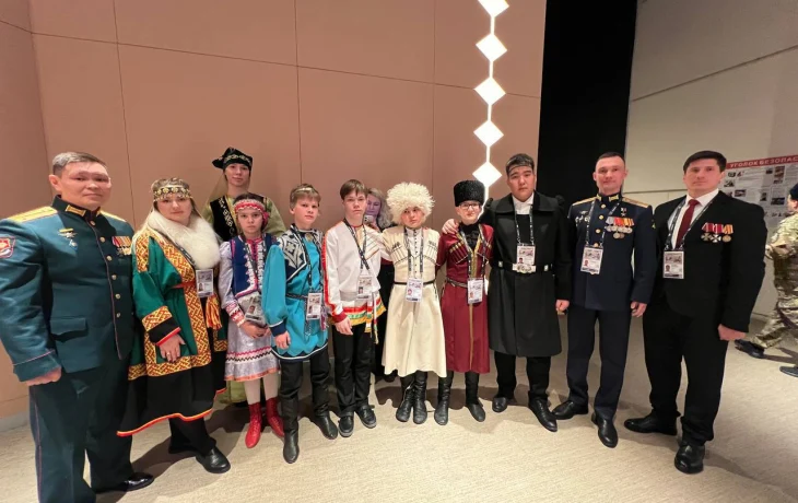 Якутский школьник принял участие в церемонии старта Года единства народов России