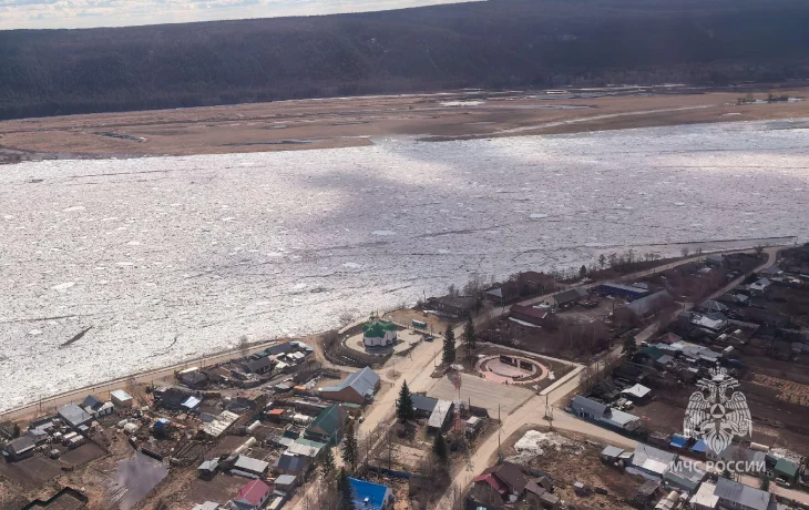 Подтопленные участки села Саныяхтах Олекминского района освободились от воды