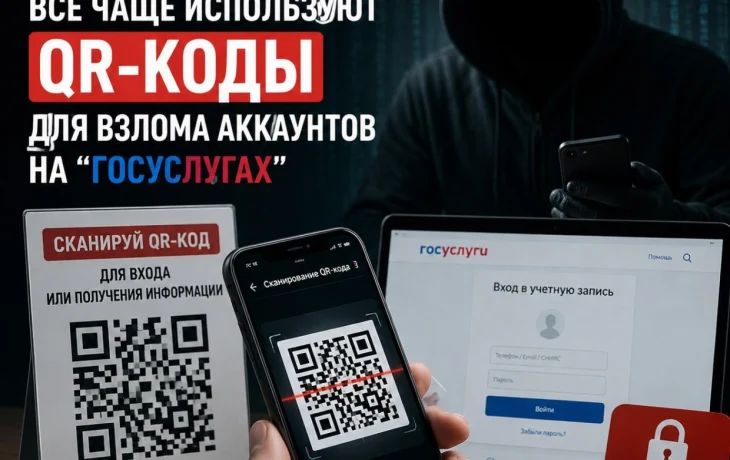 QR-код в квитанции: новая схема мошенников для взлома &laquo;Госуслуг&raquo; через почтовые ящики