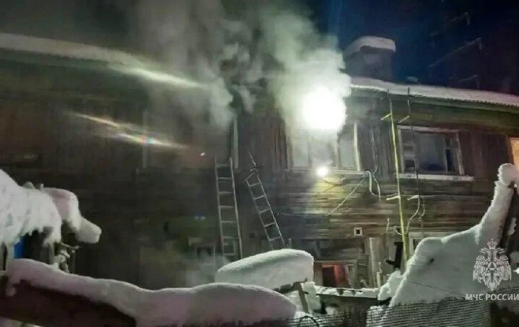 В Якутске на пожаре погибли двое мужчин