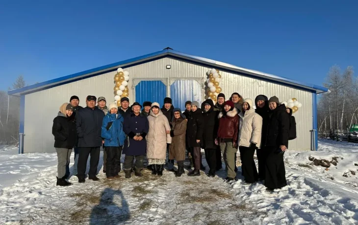 В якутском селе Лекечен открыли механизированный коровник на 120 голов