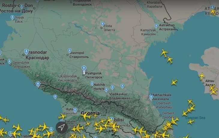 13 аэропортов на юге России временно не работают из-за попадания украинского БПЛА