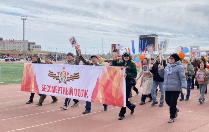 День Победы в Якутии: парады, &laquo;Бессмертный полк&raquo; и памятные акции прошли по всей республике