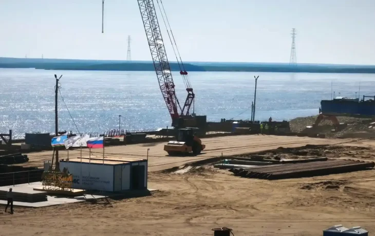 Айсен Николаев рассказал Владимиру Путину о строительстве Ленского моста