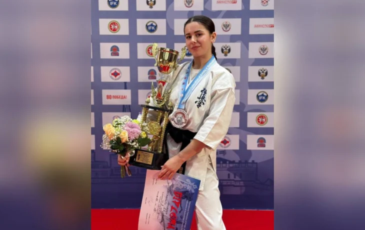 Спортсменка из Ленского района завоевала бронзу на Кубке мира по киокусинкай