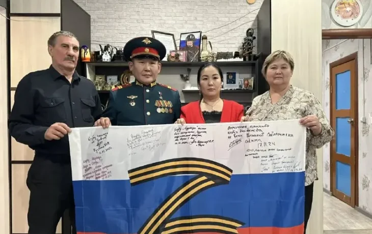 Герой России Андрей Григорьев провел уроки мужества и встречи с ветеранами в Олекминске