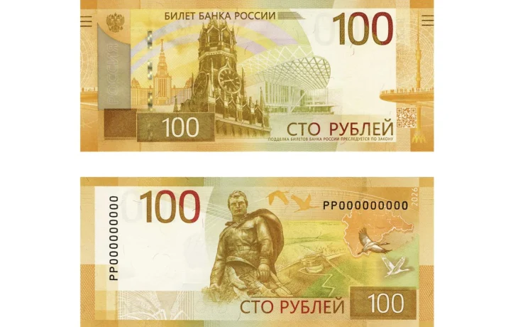 ЦБ вводит в обращение модернизированную купюру 100 рублей