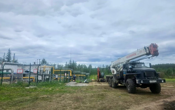 В городе Покровске продолжаются работы по врезке газопровода