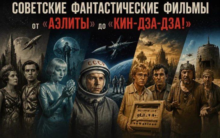 От &laquo;Аэлиты&raquo; до &laquo;Кин-дза-дза!&raquo;: советская фантастика - тест для любителей кино СССР