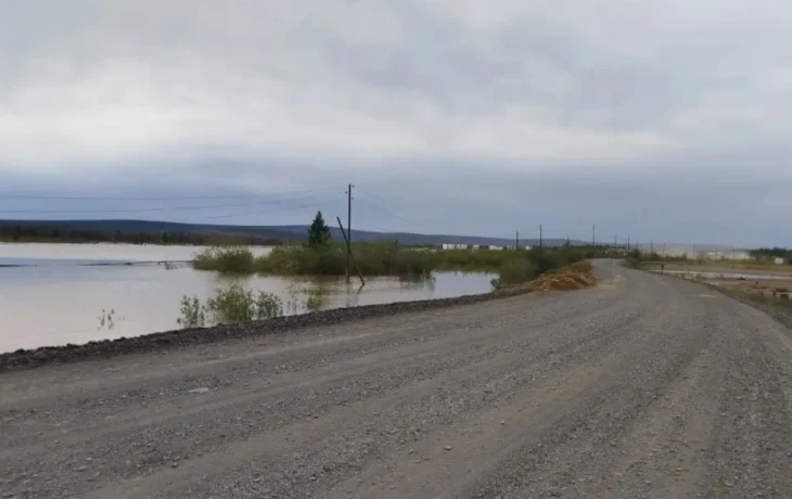 В Верхоянске наблюдается незначительный спад уровня воды