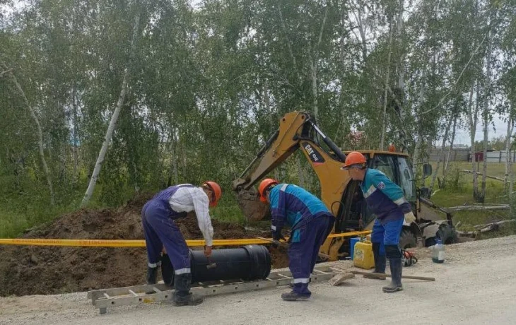 Внимание: в городе Якутске в микрорайоне Северный ведутся срочные ремонтные работы на газопроводе