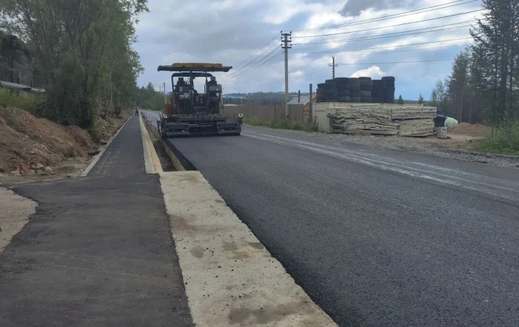 Улицу Зинштейна в Алдане отремонтировали на два месяца раньше срока