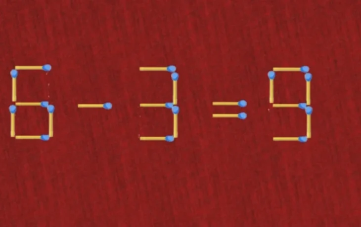 Тест на&nbsp;логику из&nbsp;нашего детства: переставьте 1 спичку за&nbsp;15 секунд в&nbsp;примере&nbsp;&mdash; справится только отличник