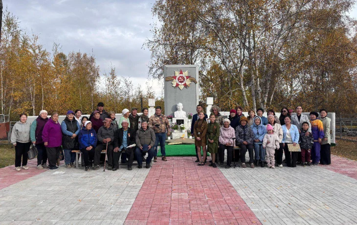 Преображение Площади Победы: в селе Кылайы обновили мемориальный комплекс